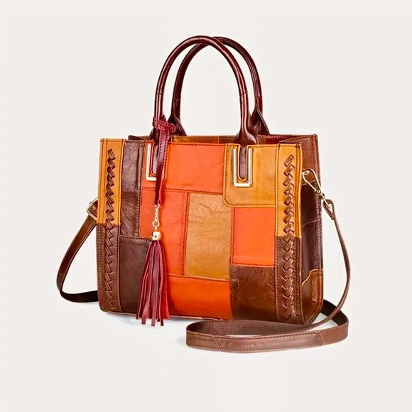 Genuine Leather~NWOT~Cobbler Legend Vintage Handmade Satchel/Shoulderbag/Tote - Picture 4 of 11